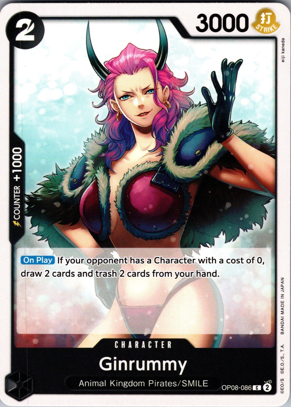 Ginrummy C Two Legends OP08-086 LP