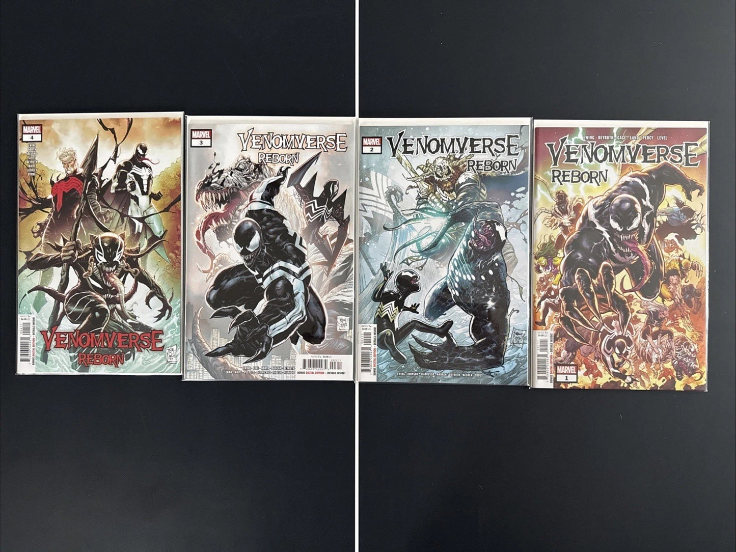Death of venom verse 1-5. Venom verse reborn 1-4. it’s Jeff! Variant Edition