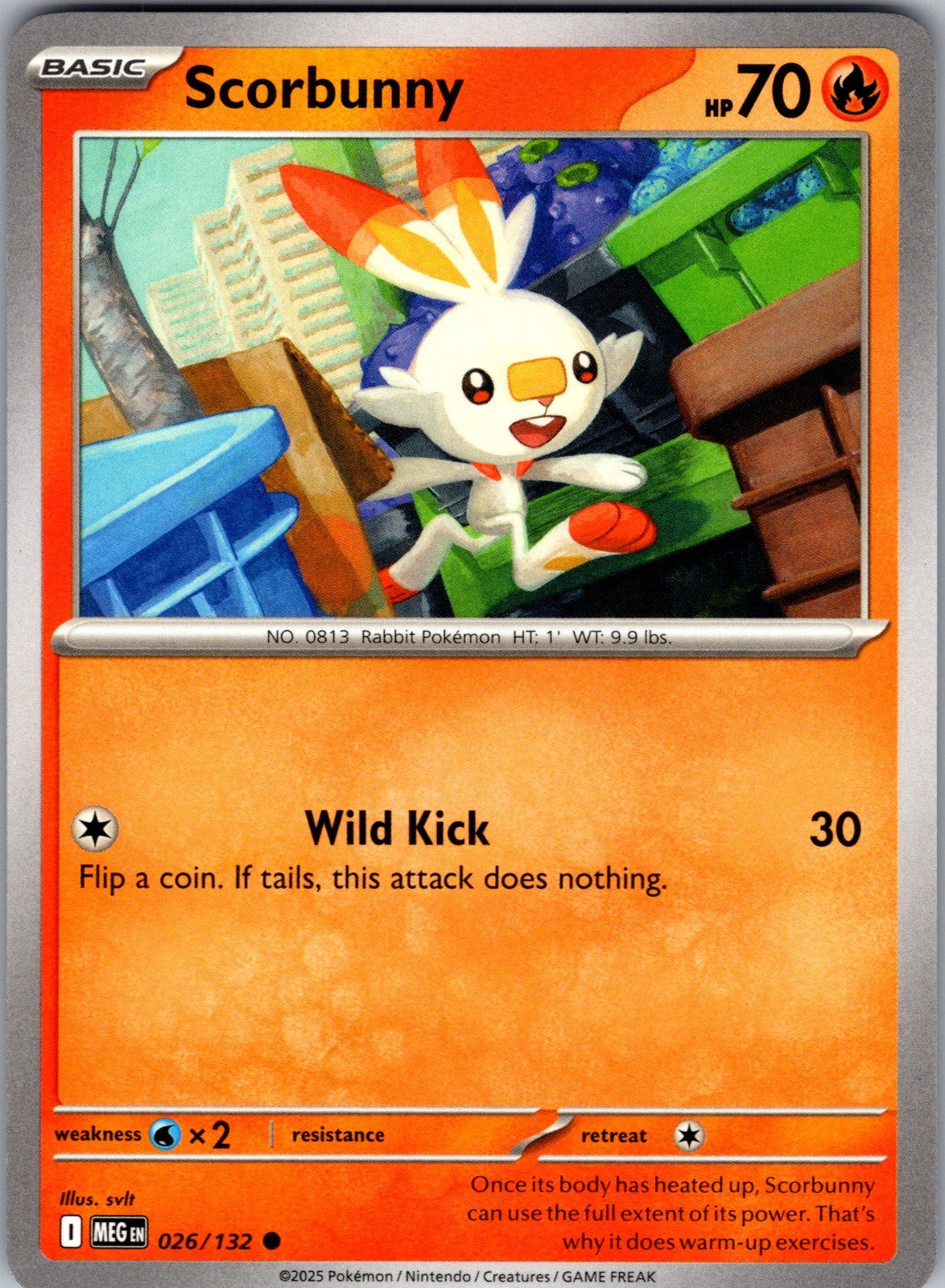 Scorbunny Common ME01: Mega Evolution 026/132 LP