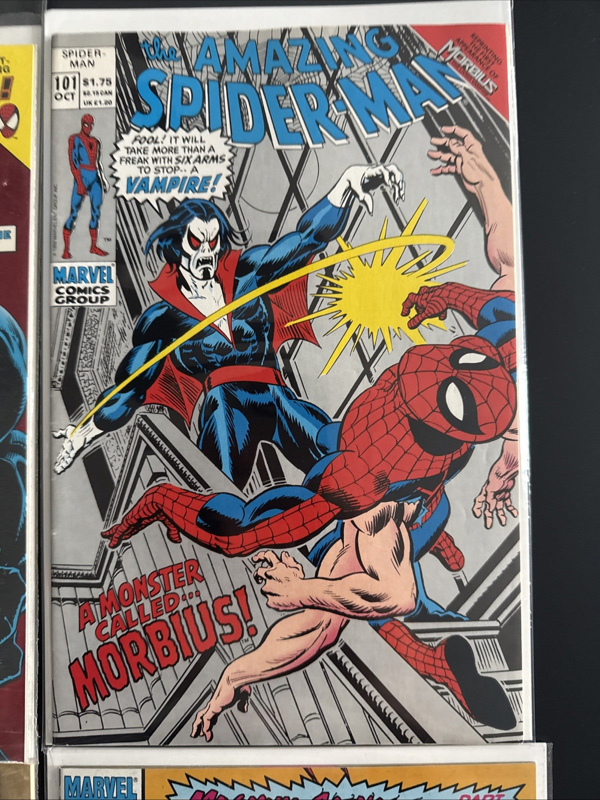 Spider-Man and Venom keys and popular covers. Mixed conditions