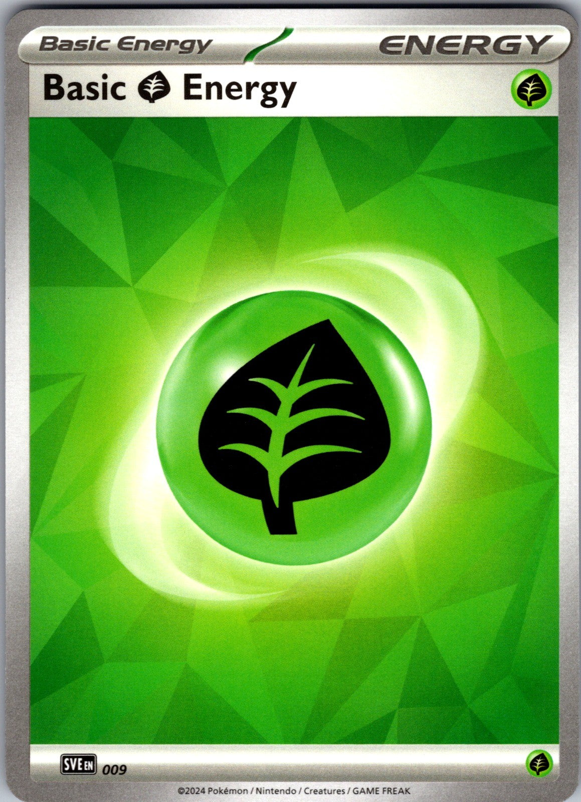 Basic Grass Energy Common SVE: Scarlet & Violet Energies 009 LP