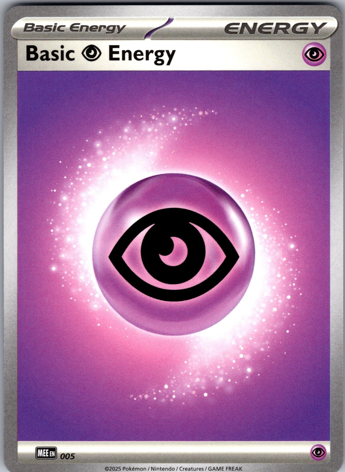 Basic Psychic Energy Common MEE: Mega Evolution Energies 5 LP