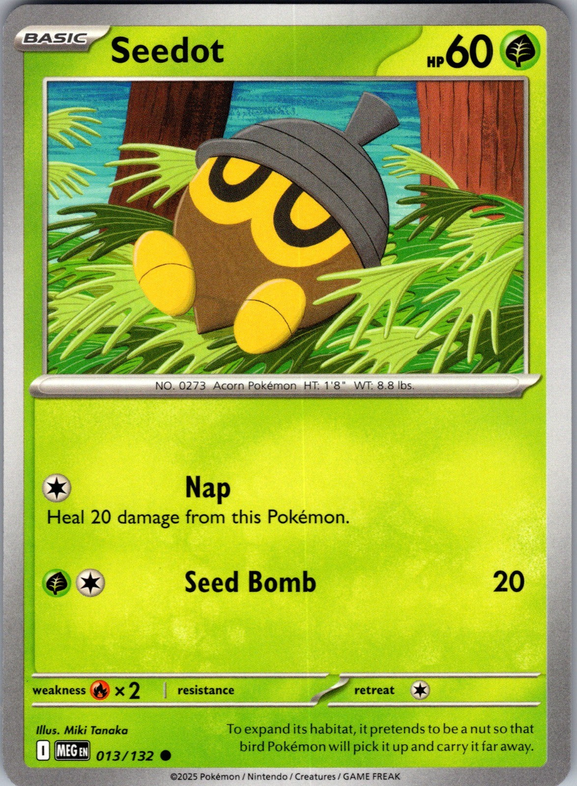 Seedot Common ME01: Mega Evolution 013/132 LP