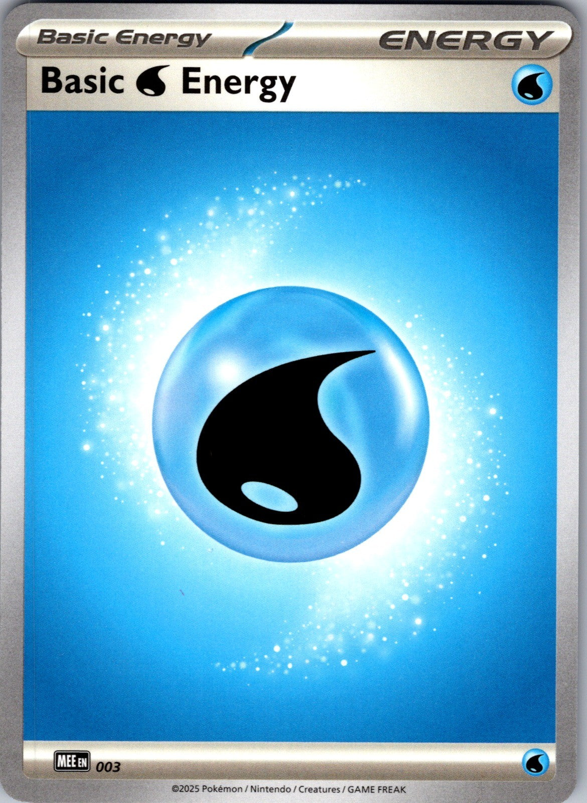 Basic Water Energy - 003 Common MEE: Mega Evolution Energies 3 LP