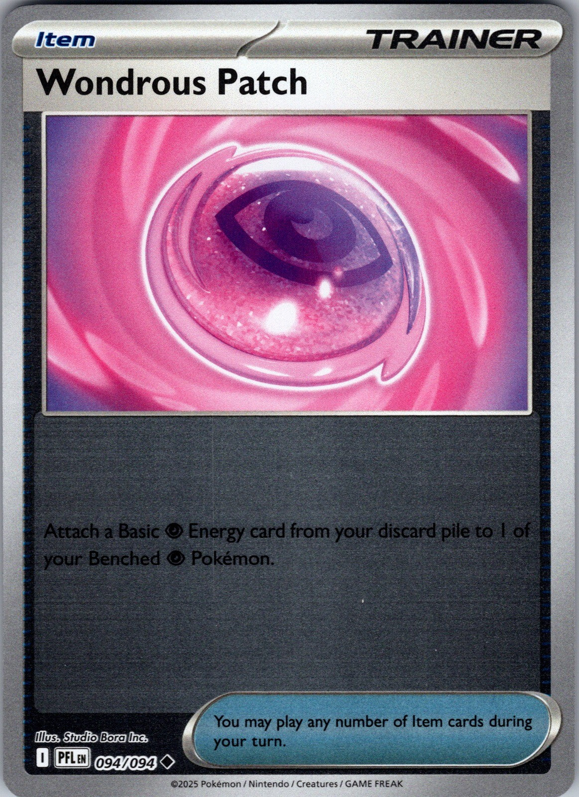 Wondrous Patch Uncommon ME02: Phantasmal Flames 094/094 LP