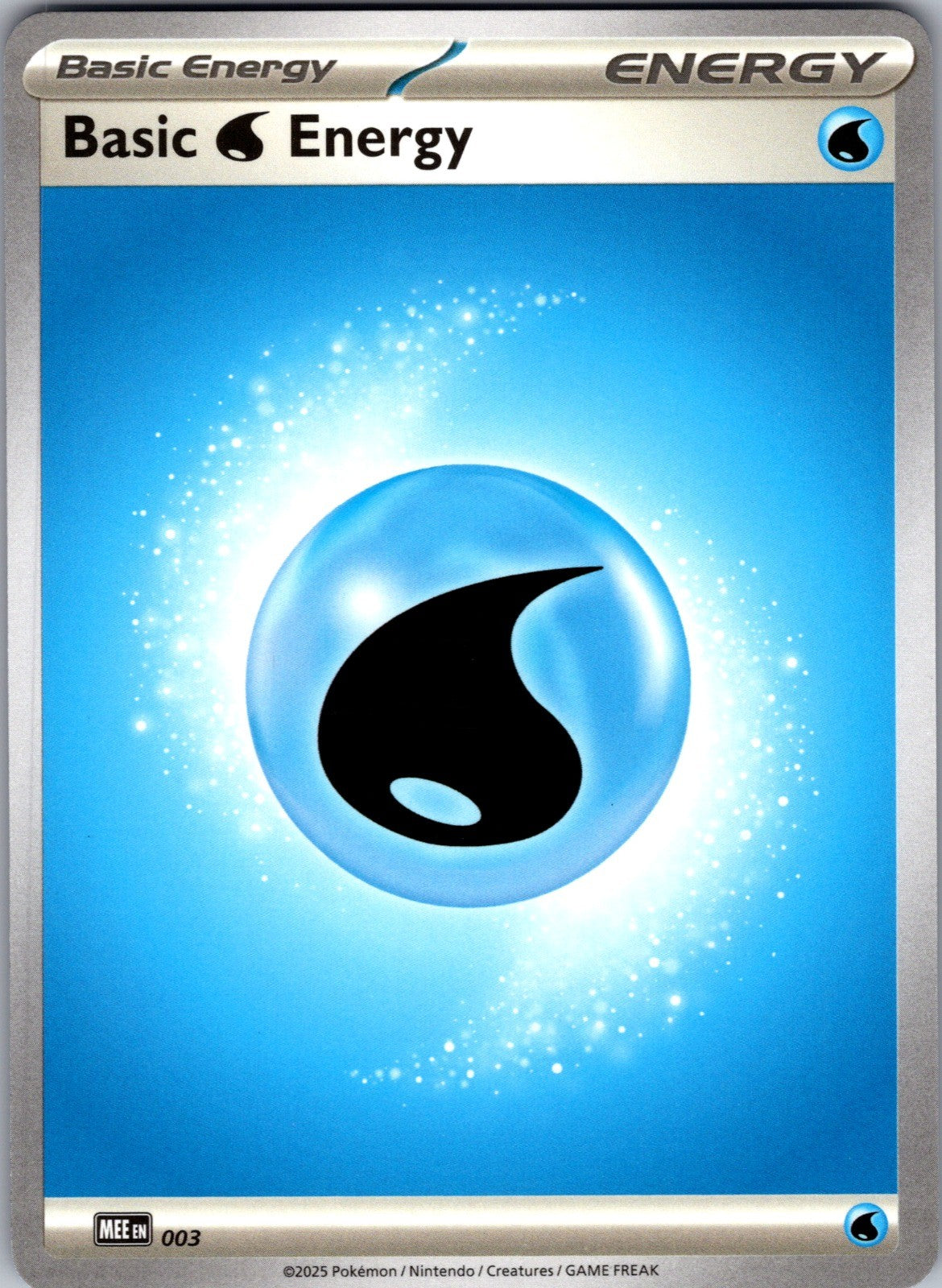 Basic Water Energy - 003 Common MEE: Mega Evolution Energies 3 LP