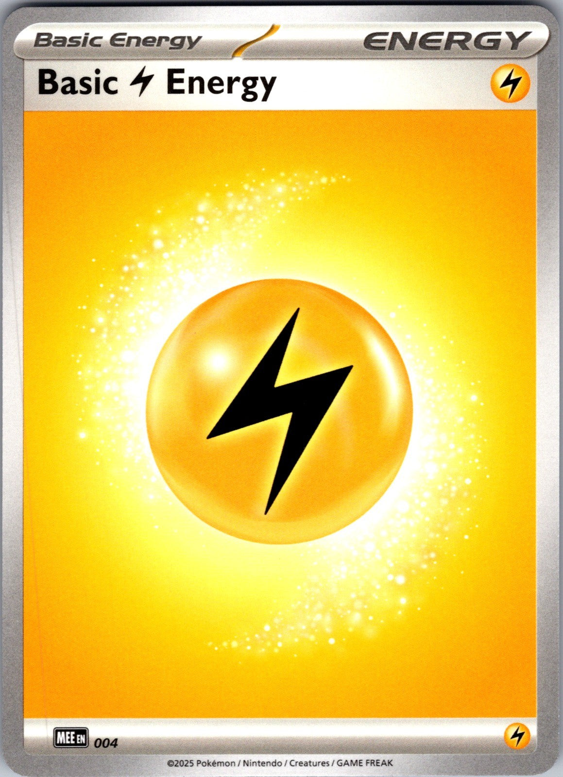 Basic Lightning Energy - 004 Common MEE: Mega Evolution Energies 4 LP