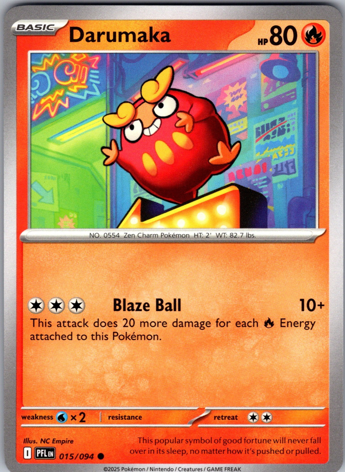 Darumaka Common ME02: Phantasmal Flames 015/094 LP