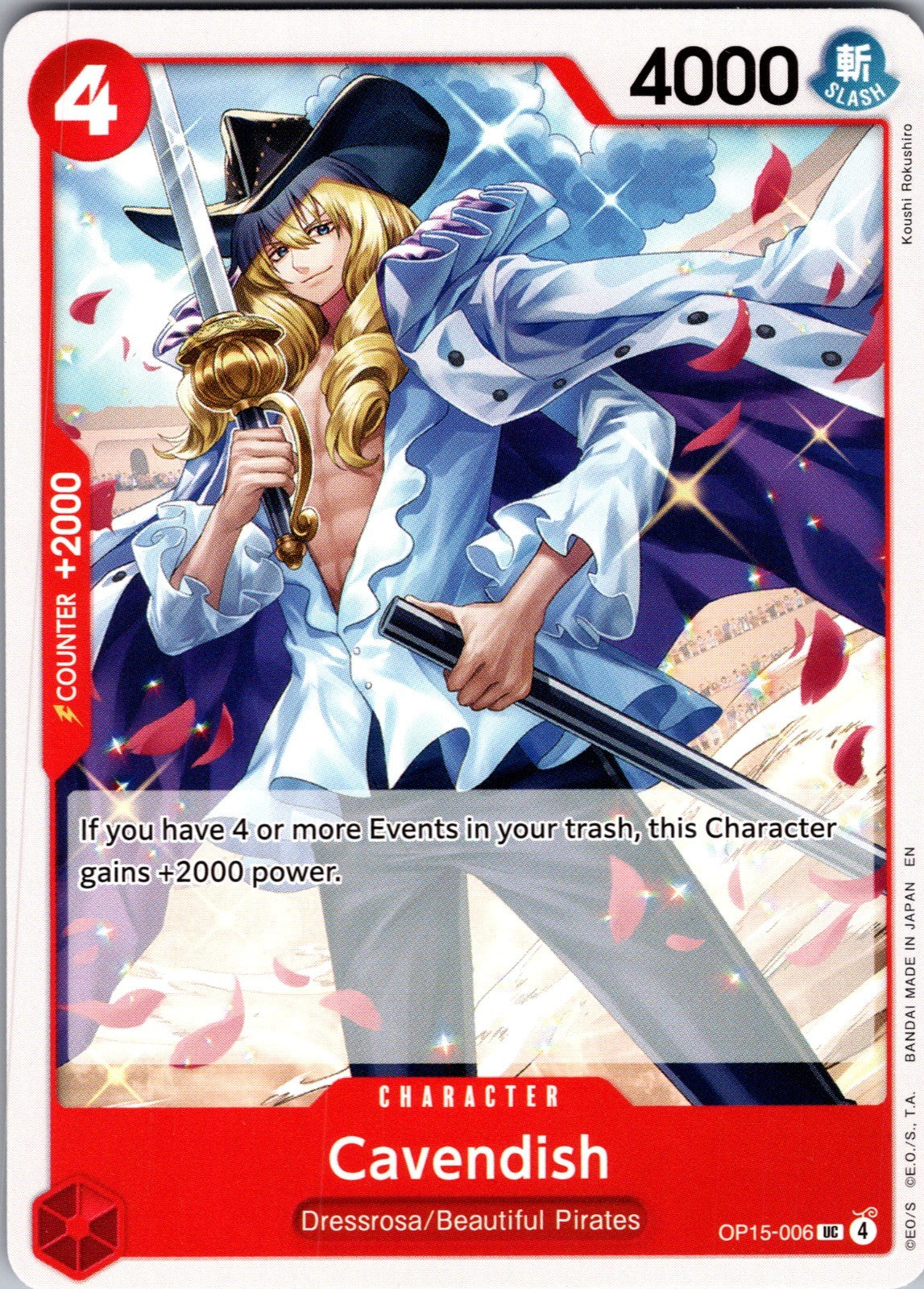 Cavendish UC Adventure on Kami's Island OP15-006 LP