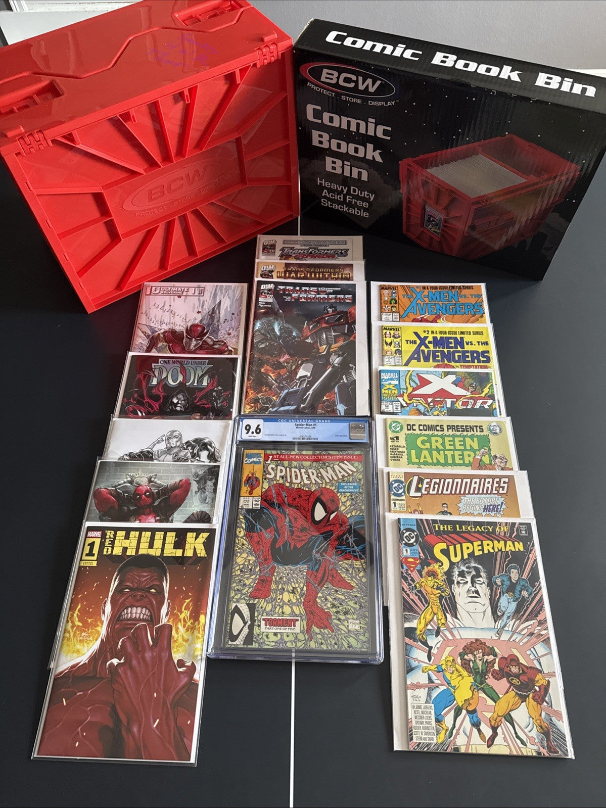 Collectors Beginner Bundle Marvel DC Transformers Spider-man CGC Exclusives 