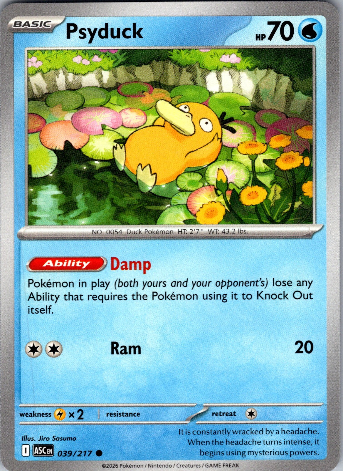 Psyduck Common ME: Ascended Heroes 039/217 LP