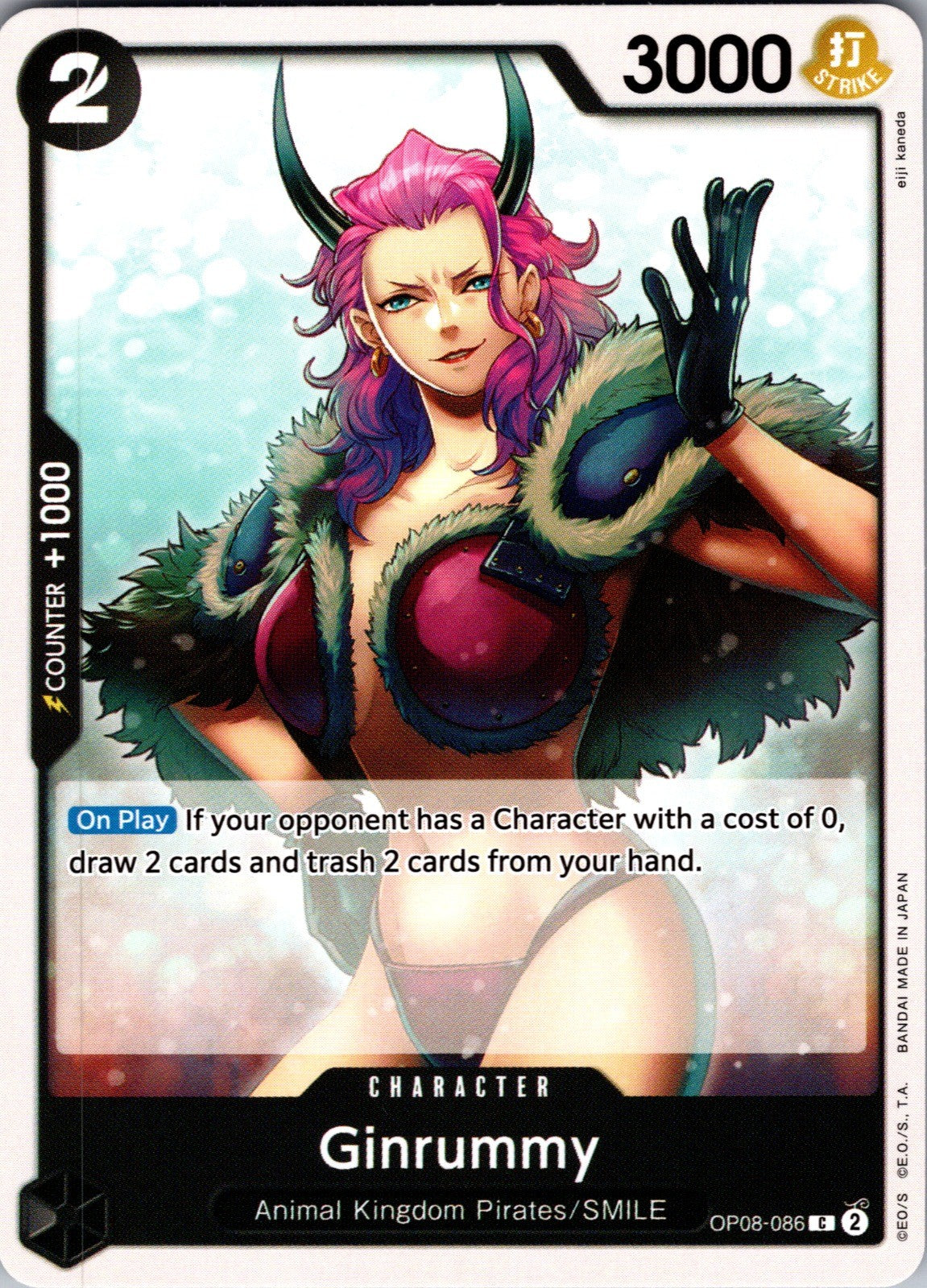 Ginrummy C Two Legends OP08-086 LP
