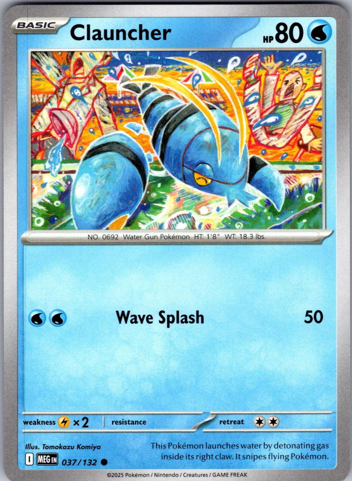 Clauncher Common ME01: Mega Evolution 037/132 LP