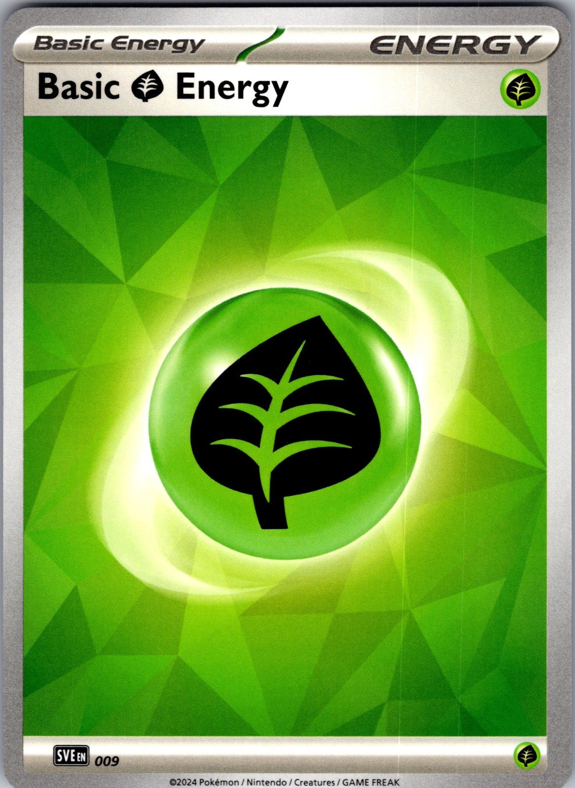 Basic Grass Energy Common SVE: Scarlet & Violet Energies 009 LP