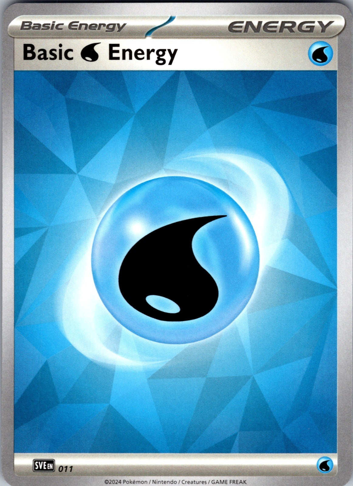 Basic Water Energy Common Prize Pack Series Cards 011 LP