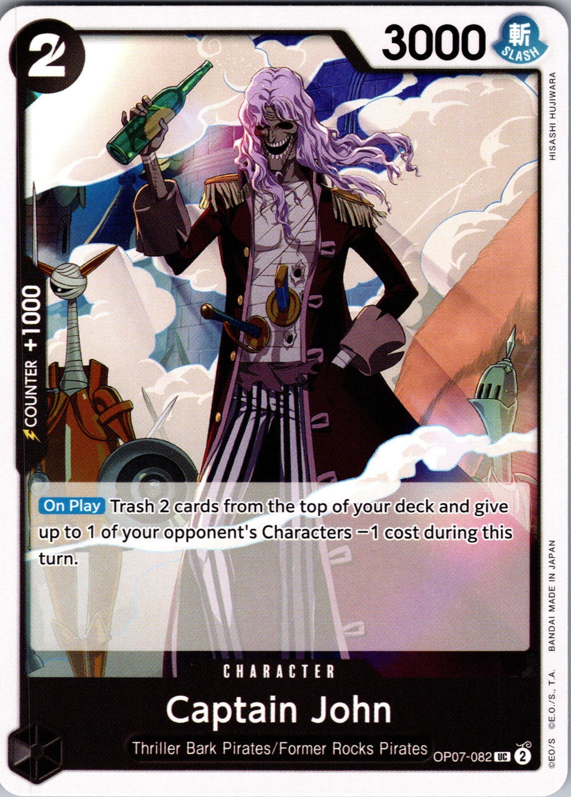 Captain John UC 500 Years in the Future OP07-082 LP