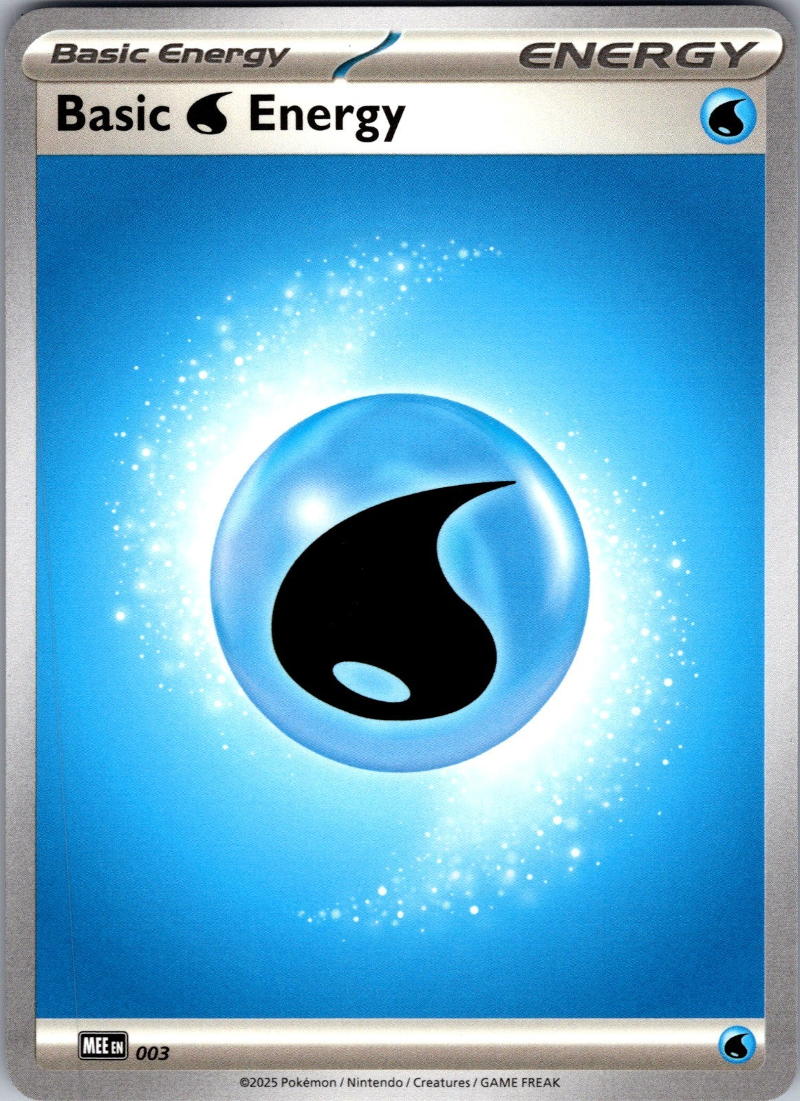 Basic Water Energy - 003 Common MEE: Mega Evolution Energies 3 LP