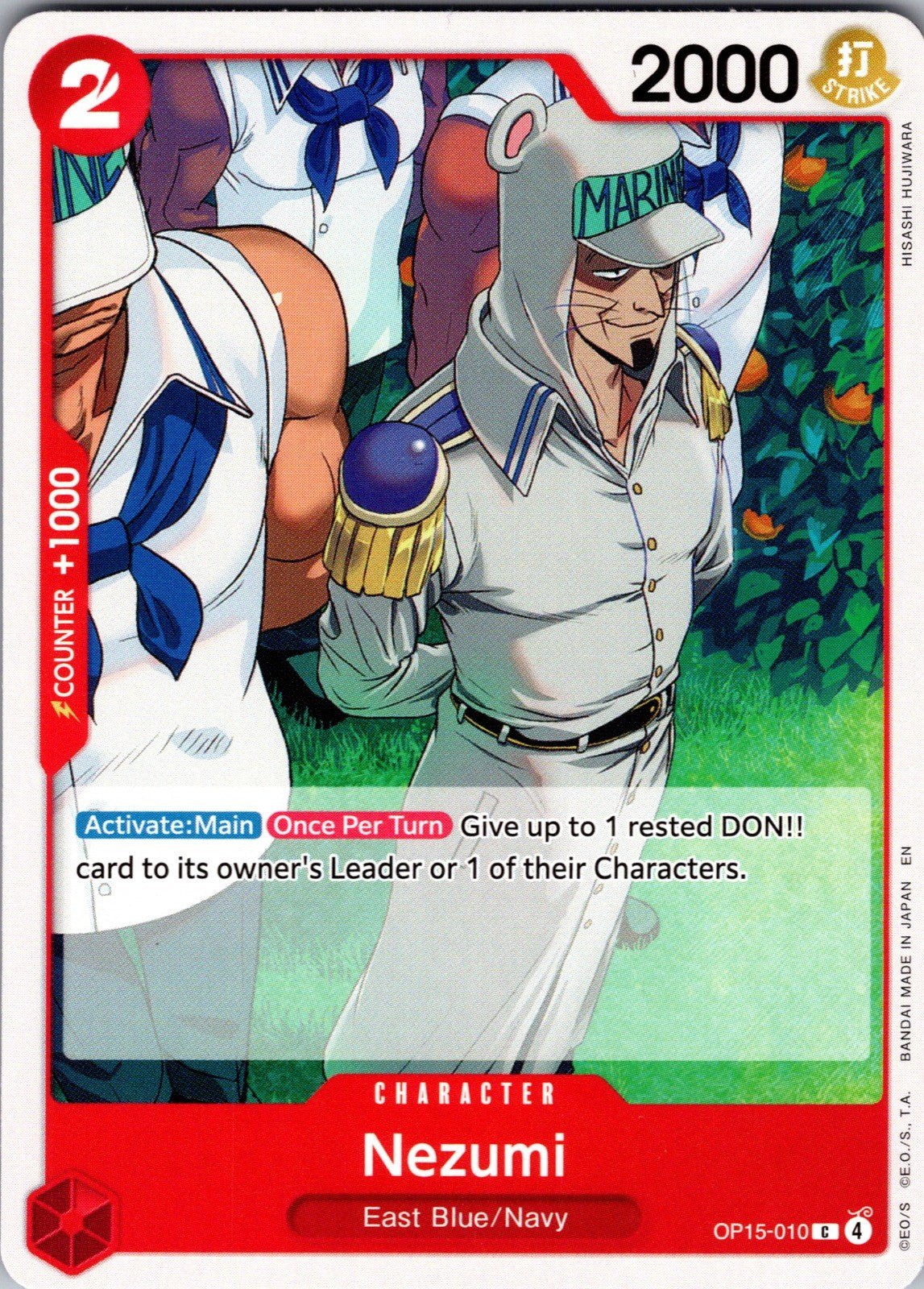 Nezumi C Adventure on Kami's Island OP15-010 LP