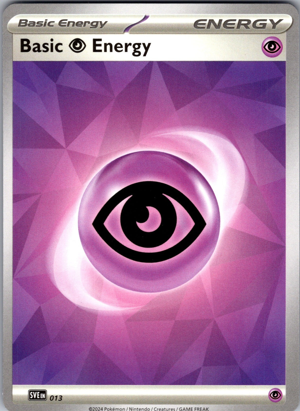 Basic Psychic Energy Common SVE: Scarlet & Violet Energies 013 LP
