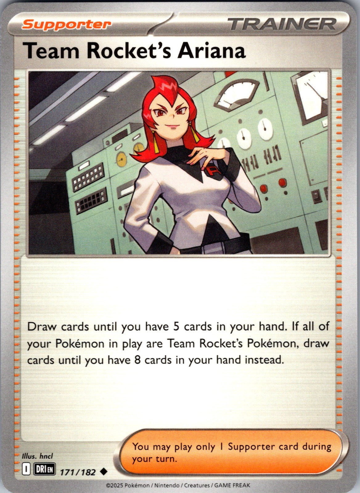 Team Rocket's Ariana Uncommon ME: Ascended Heroes 202/217 LP