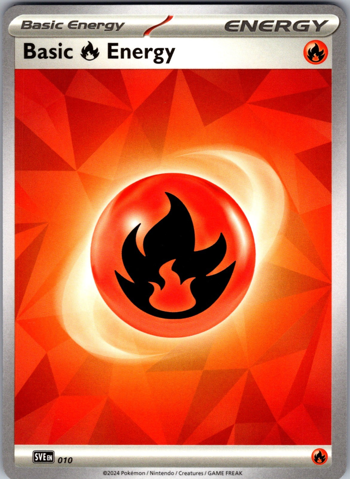 Basic Fire Energy Common SVE: Scarlet & Violet Energies 002 LP