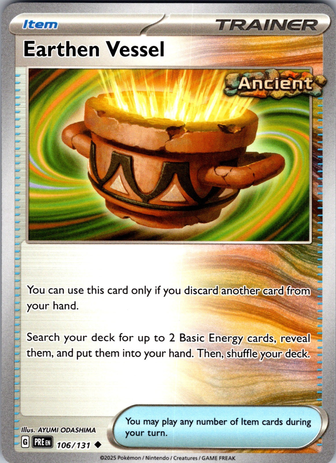 Earthen Vessel Uncommon SV04: Paradox Rift 163/182 LP