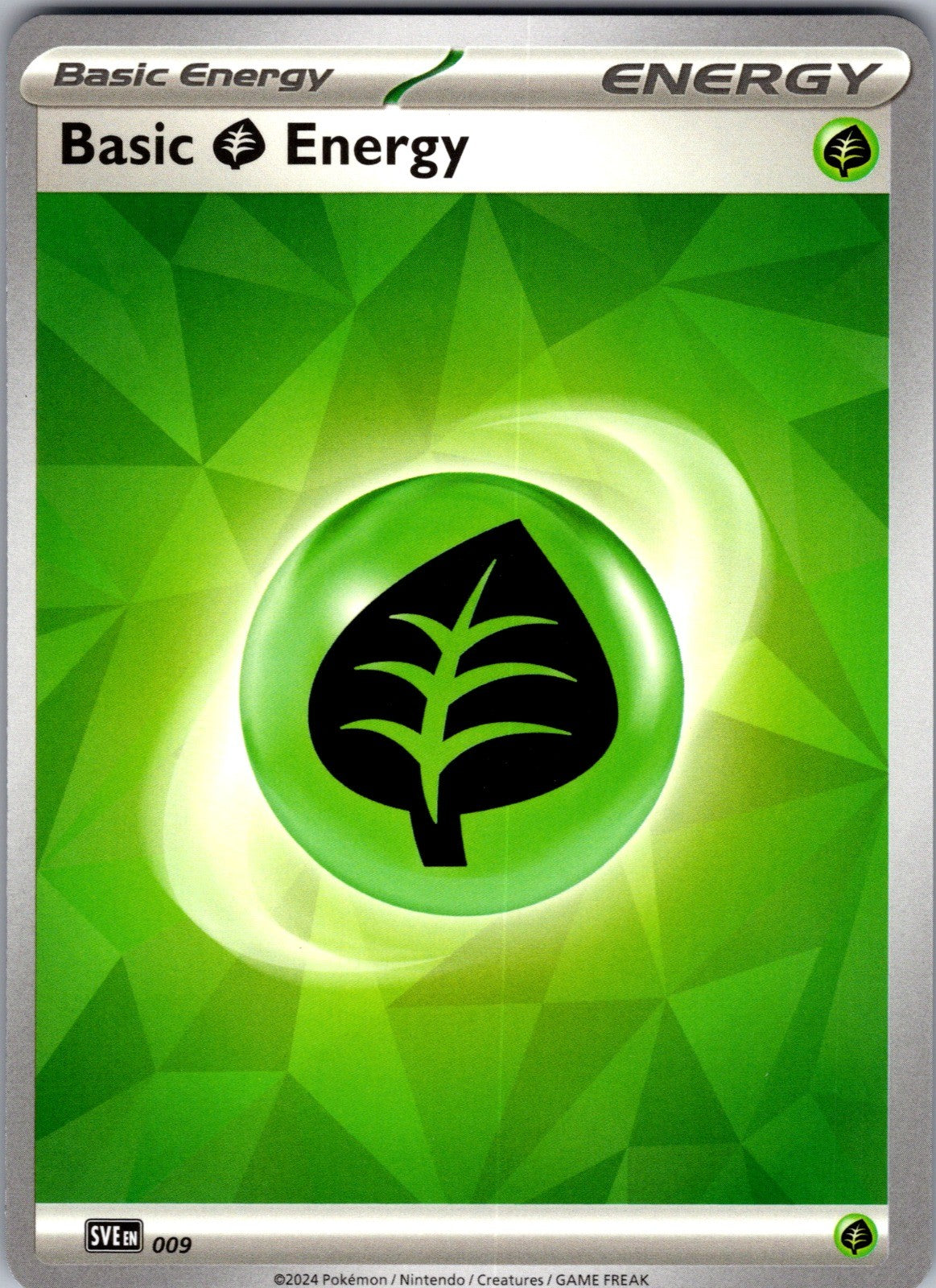 Basic Grass Energy Common SVE: Scarlet & Violet Energies 009 LP