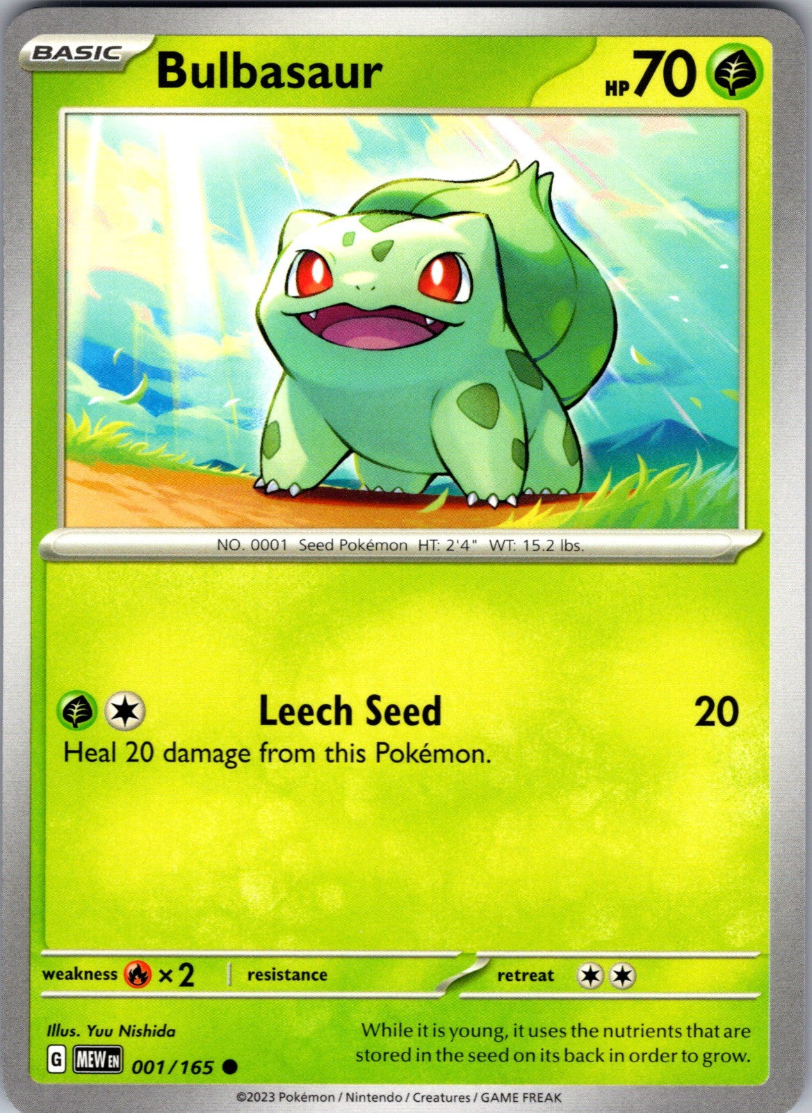 Bulbasaur - (Best Buy Exclusive) Reverse Holo Promo Miscellaneous Cards & Produc