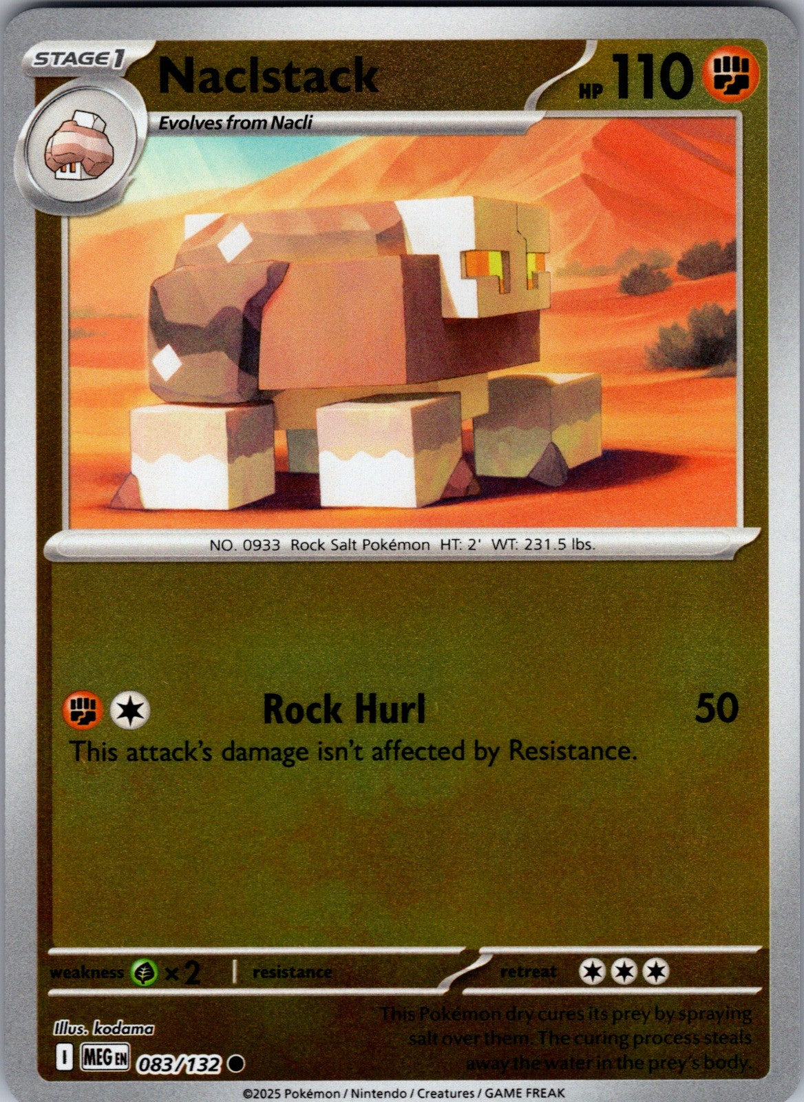 Naclstack Common ME01: Mega Evolution 083/132 LP