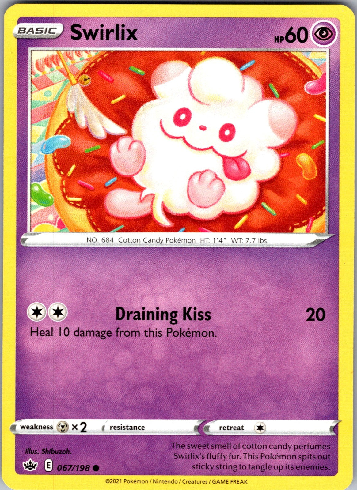 Swirlix Common SWSH06: Chilling Reign 067/198 LP