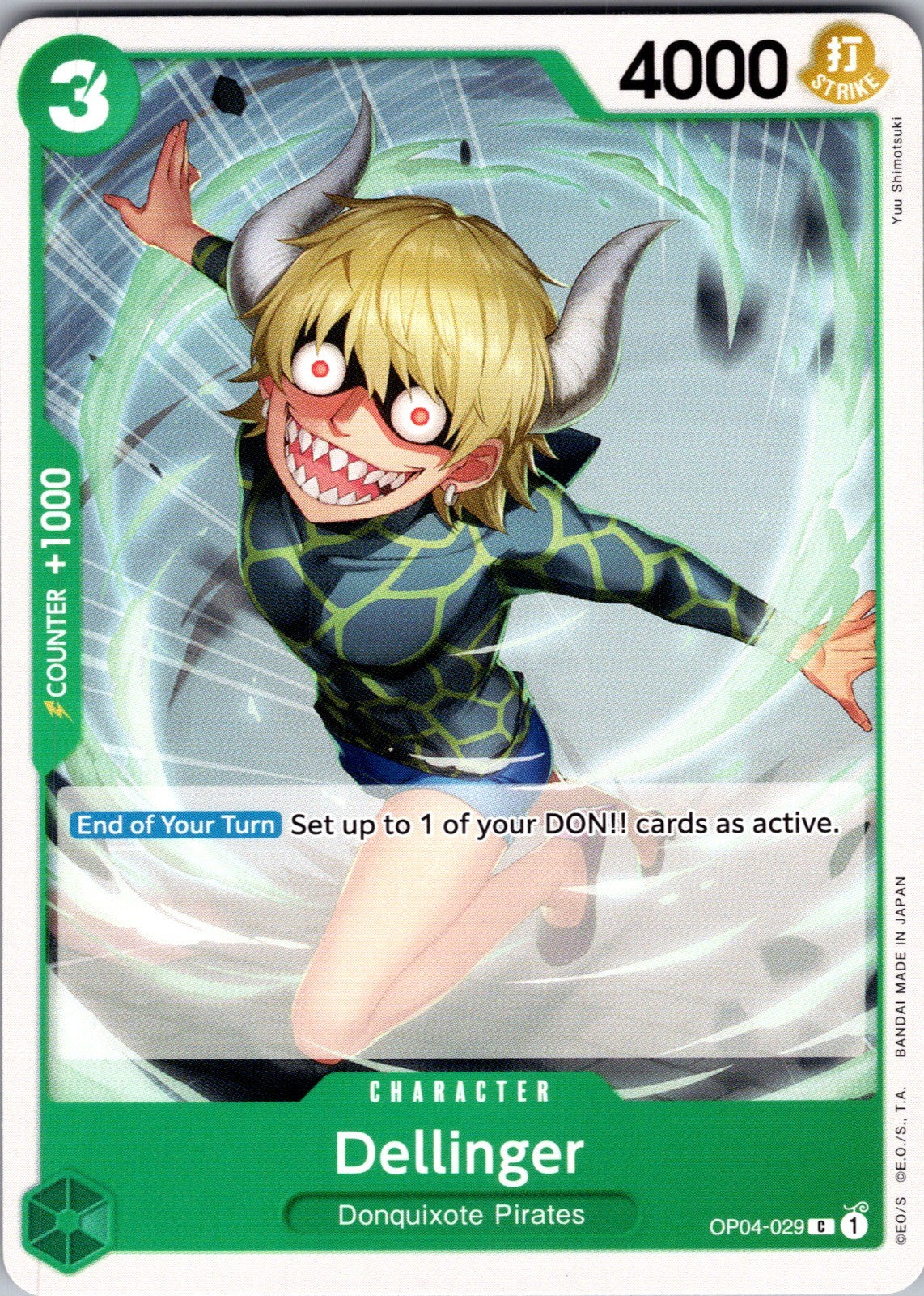 Dellinger C Kingdoms of Intrigue OP04-029 LP
