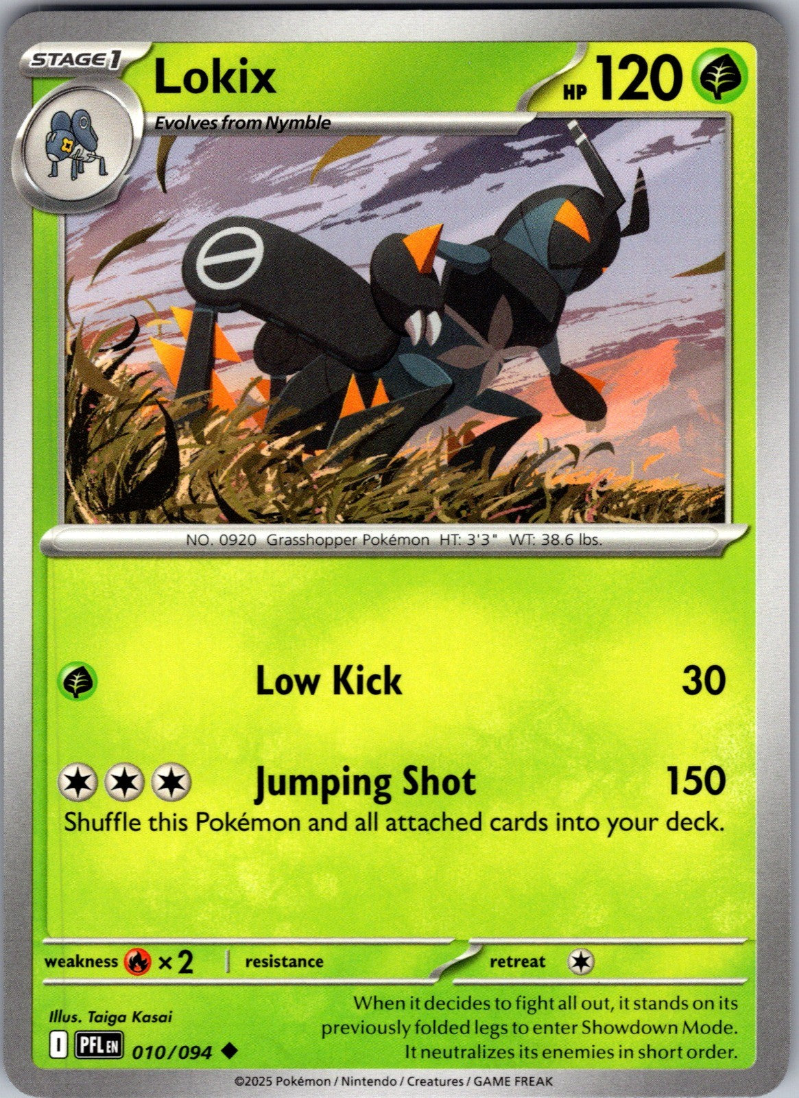 Lokix Uncommon ME02: Phantasmal Flames 010/094 LP