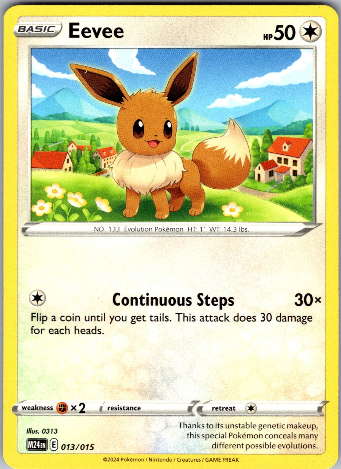 Eevee Common SWSH08: Fusion Strike 205/264 LP