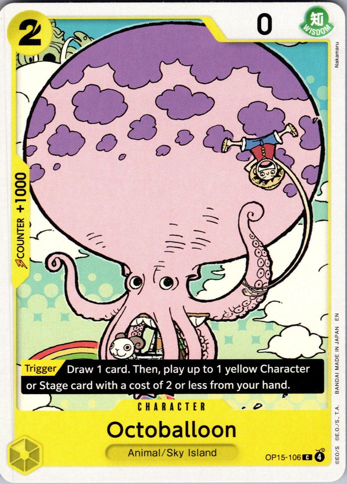 Octoballoon C Adventure on Kami's Island OP15-106 LP