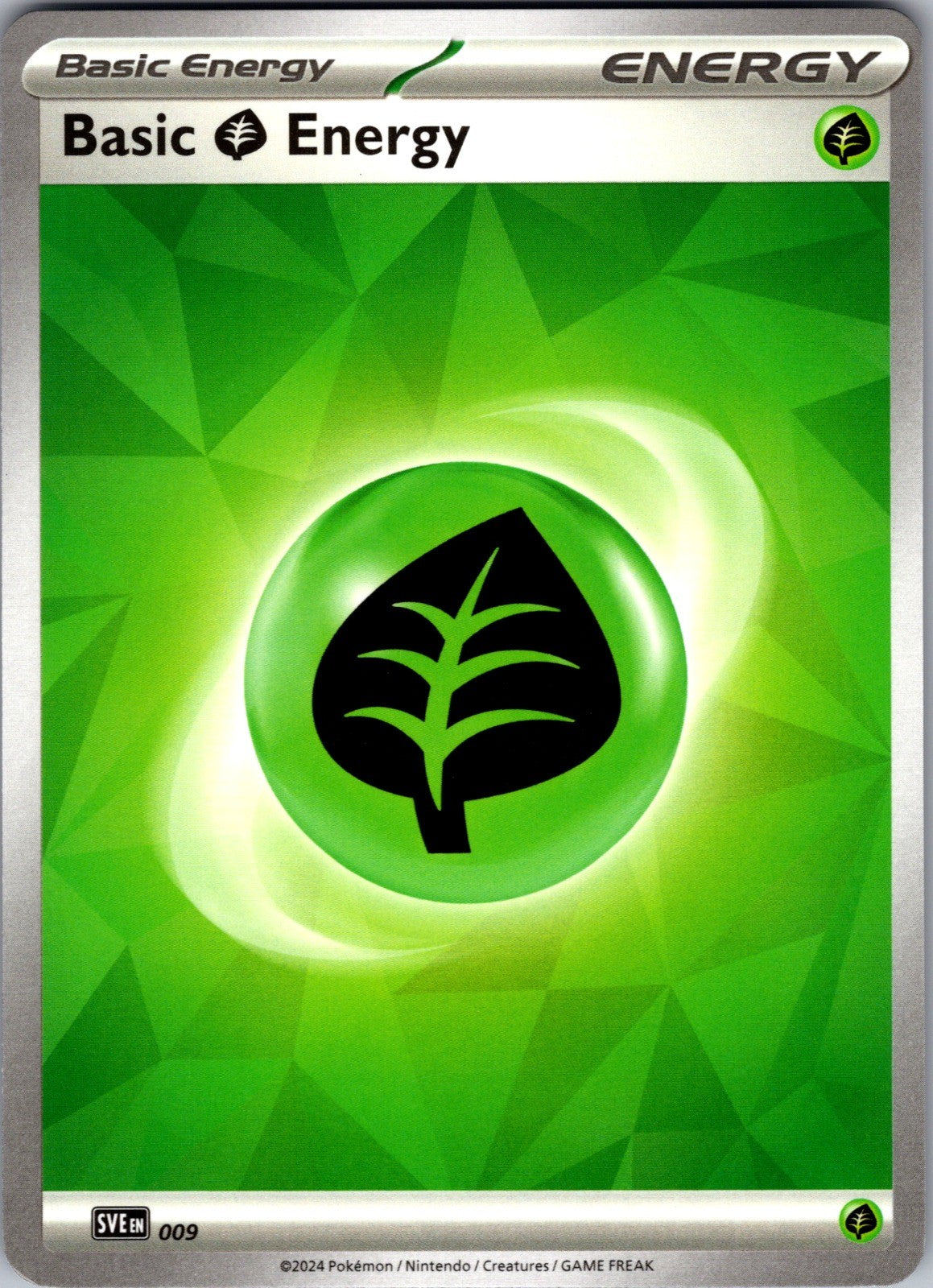Basic Grass Energy - Common SVE: Scarlet & Violet Energies 009 LP
