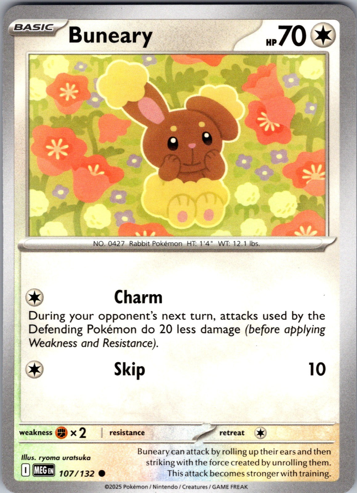 Buneary Common ME01: Mega Evolution 107/132 LP