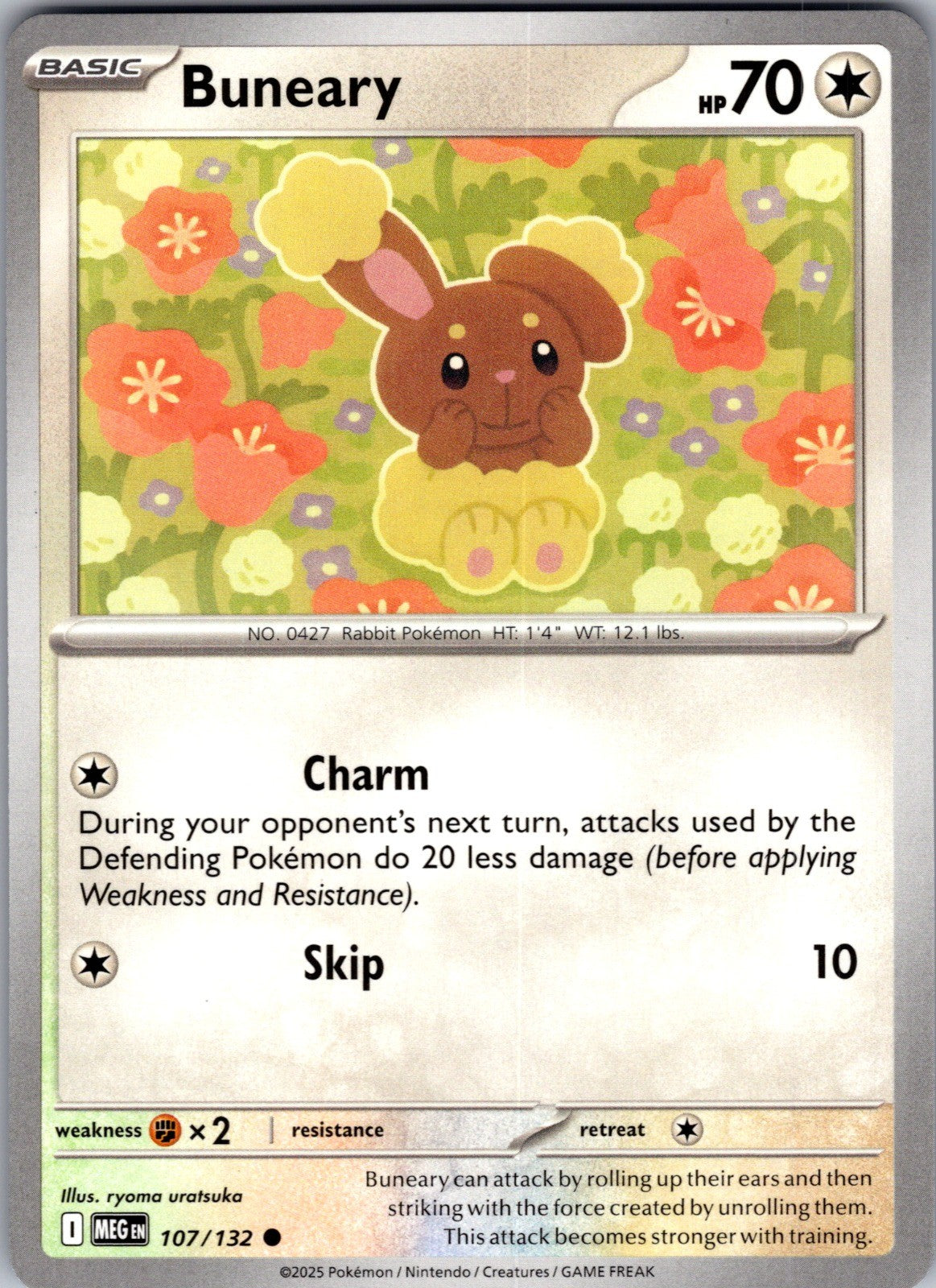 Buneary Common ME01: Mega Evolution 107/132 LP