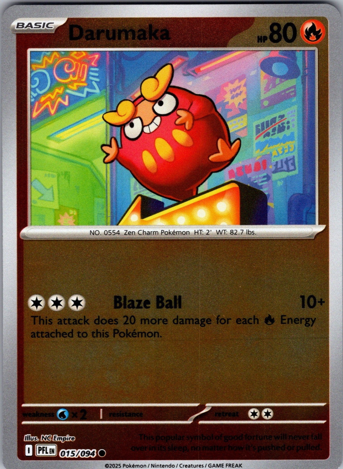 Darumaka Common ME02: Phantasmal Flames 015/094 LP