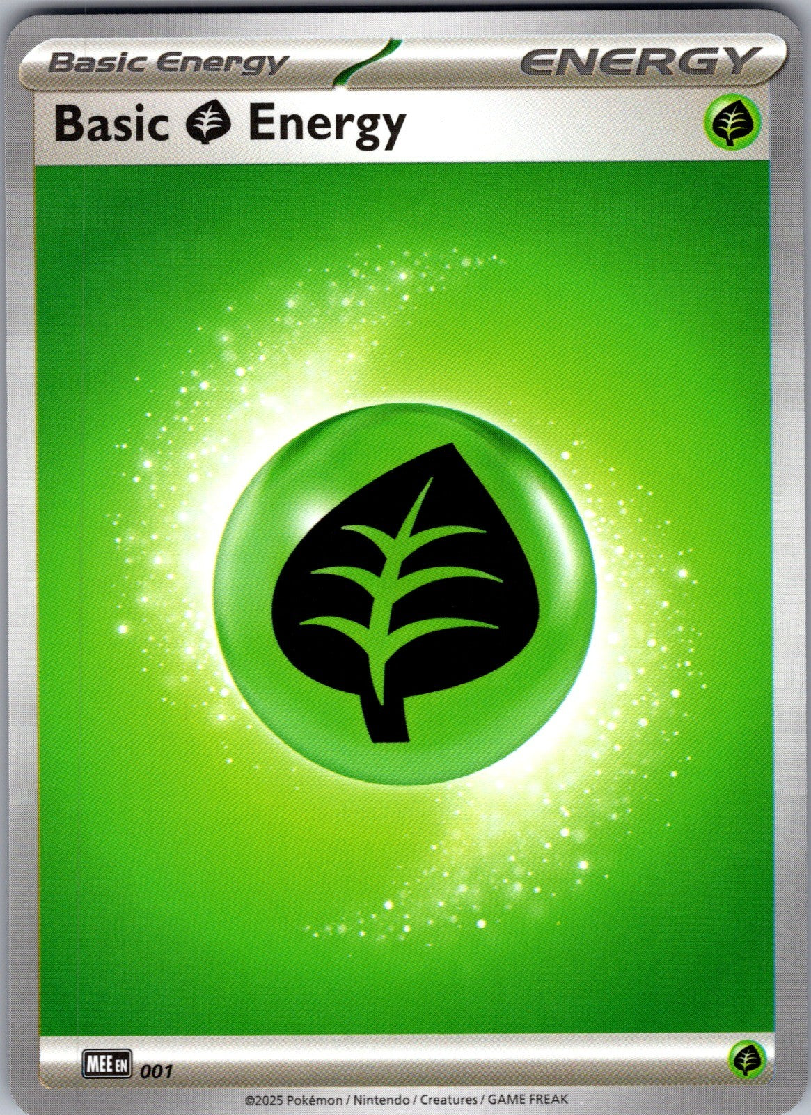Basic Grass Energy Common MEE: Mega Evolution Energies 1 LP
