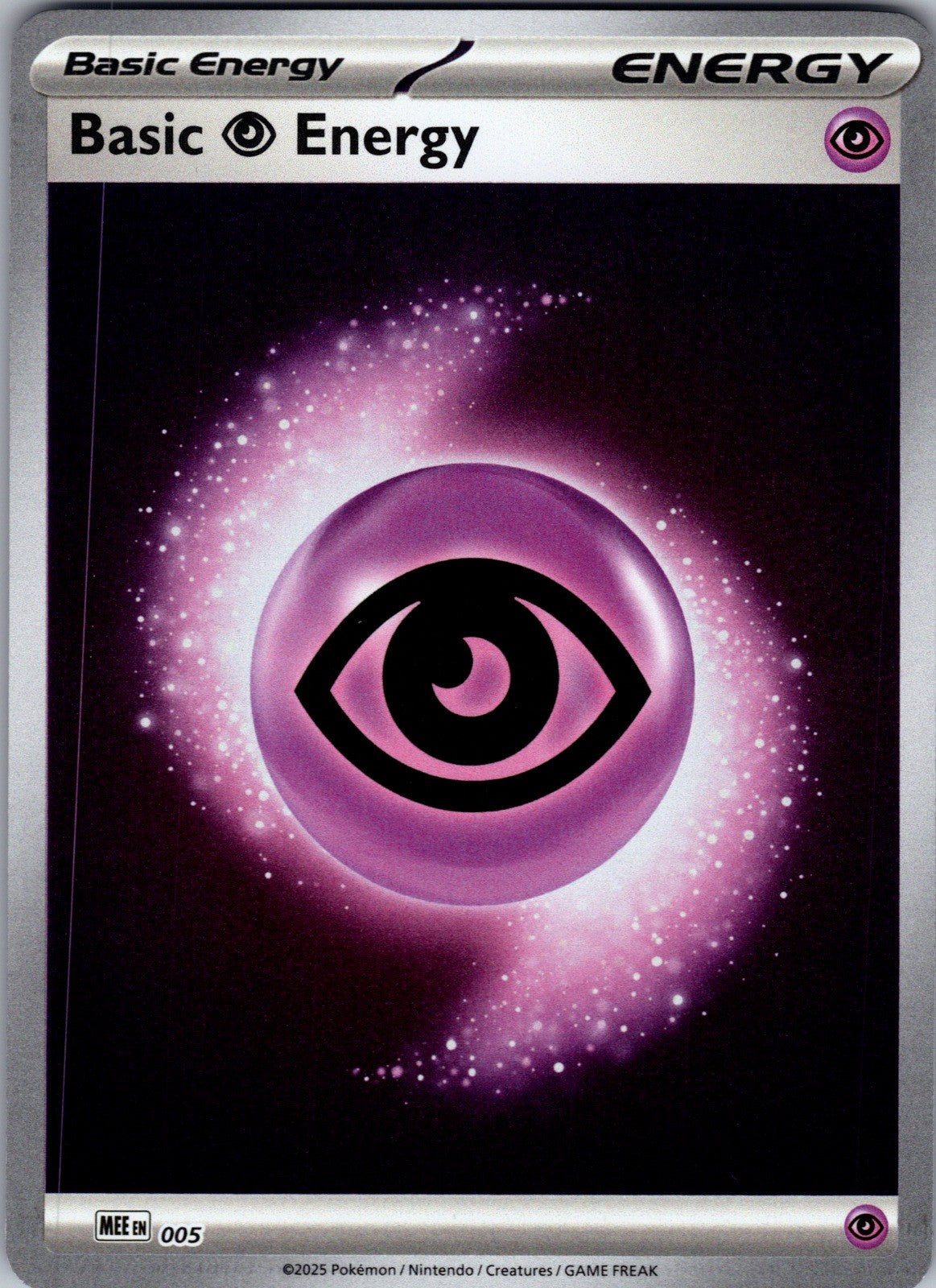 Basic Psychic Energy - 005 Reverse Holo Common MEE: Mega Evolution Energies 5 LP