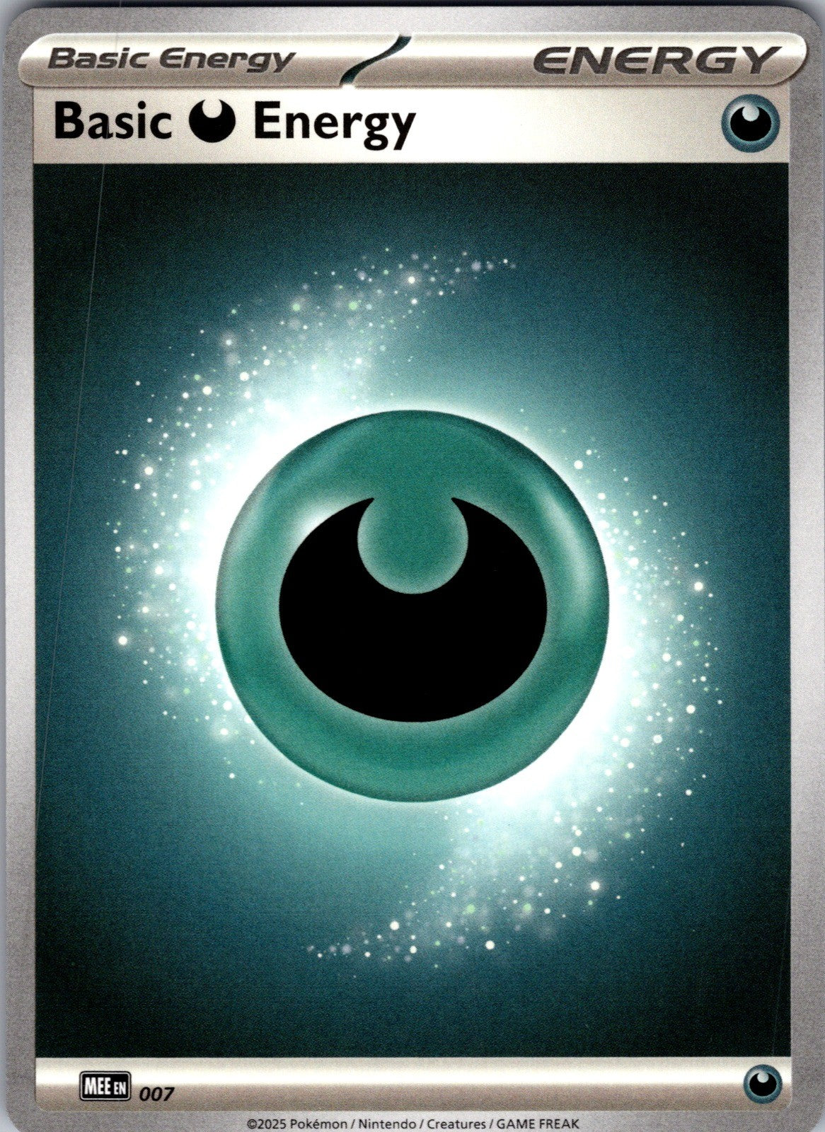 Basic Darkness Energy - 007 Common MEE: Mega Evolution Energies 7 LP