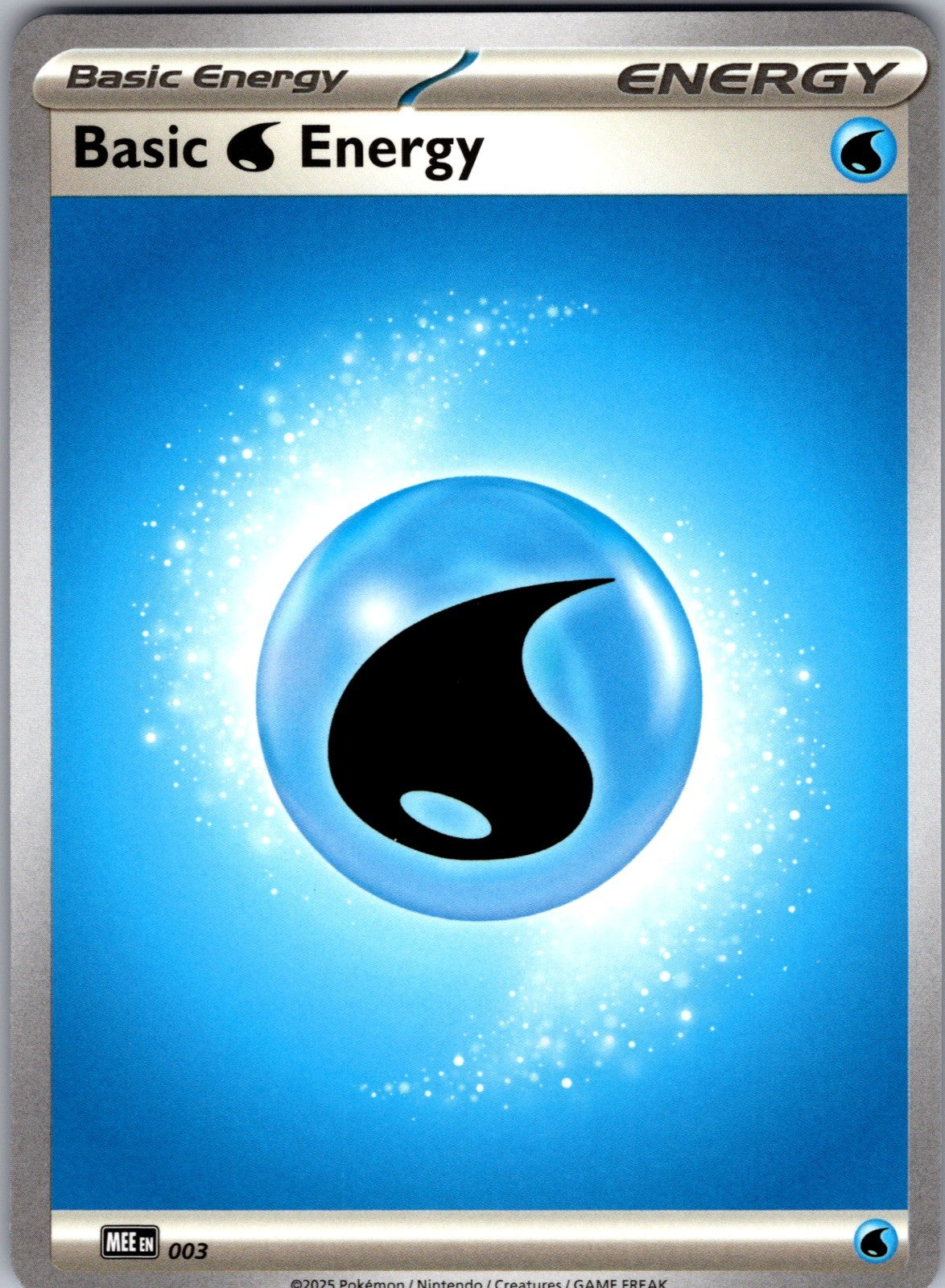 Basic Water Energy Common SVE: Scarlet & Violet Energies 003 LP