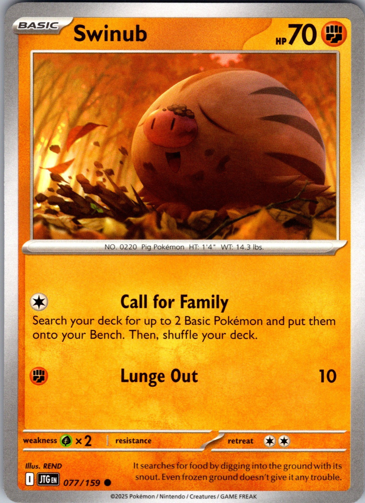 Swinub Common SV09: Journey Together 077/159 LP