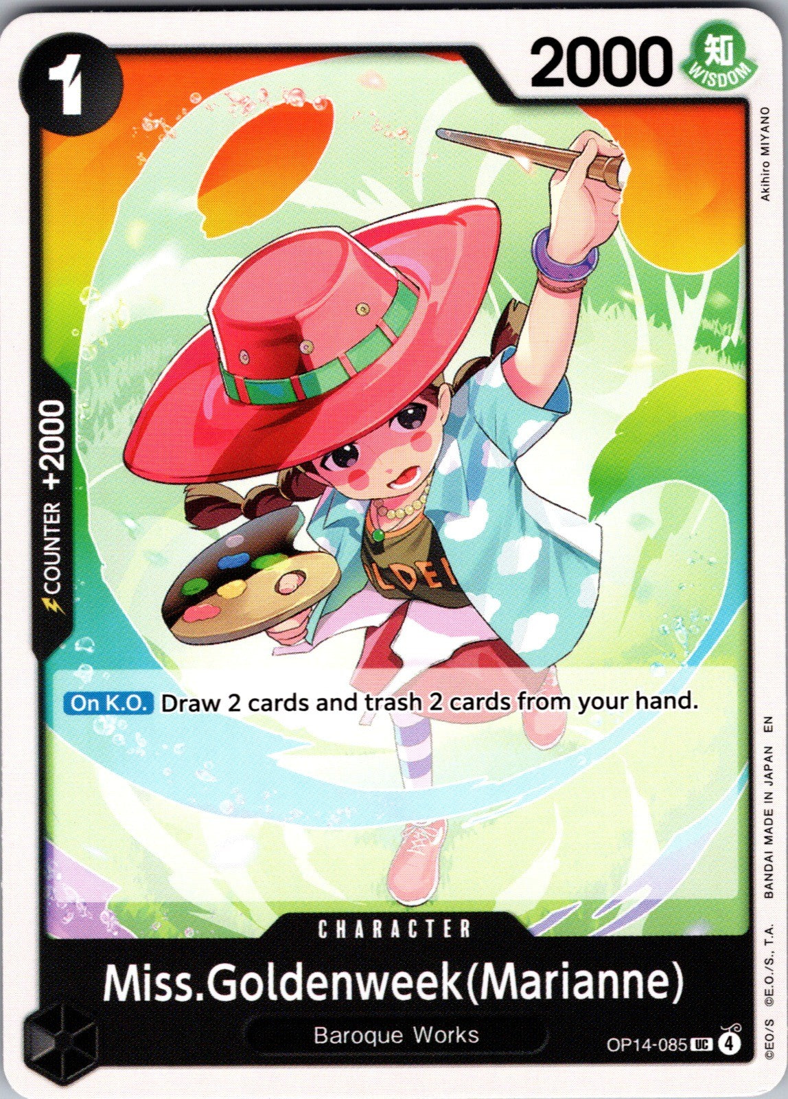 Miss.Goldenweek(Marianne) UC The Azure Sea's Seven OP14-085 LP