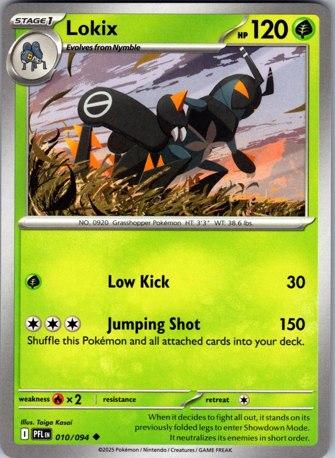 Lokix Uncommon ME02: Phantasmal Flames 010/094 LP