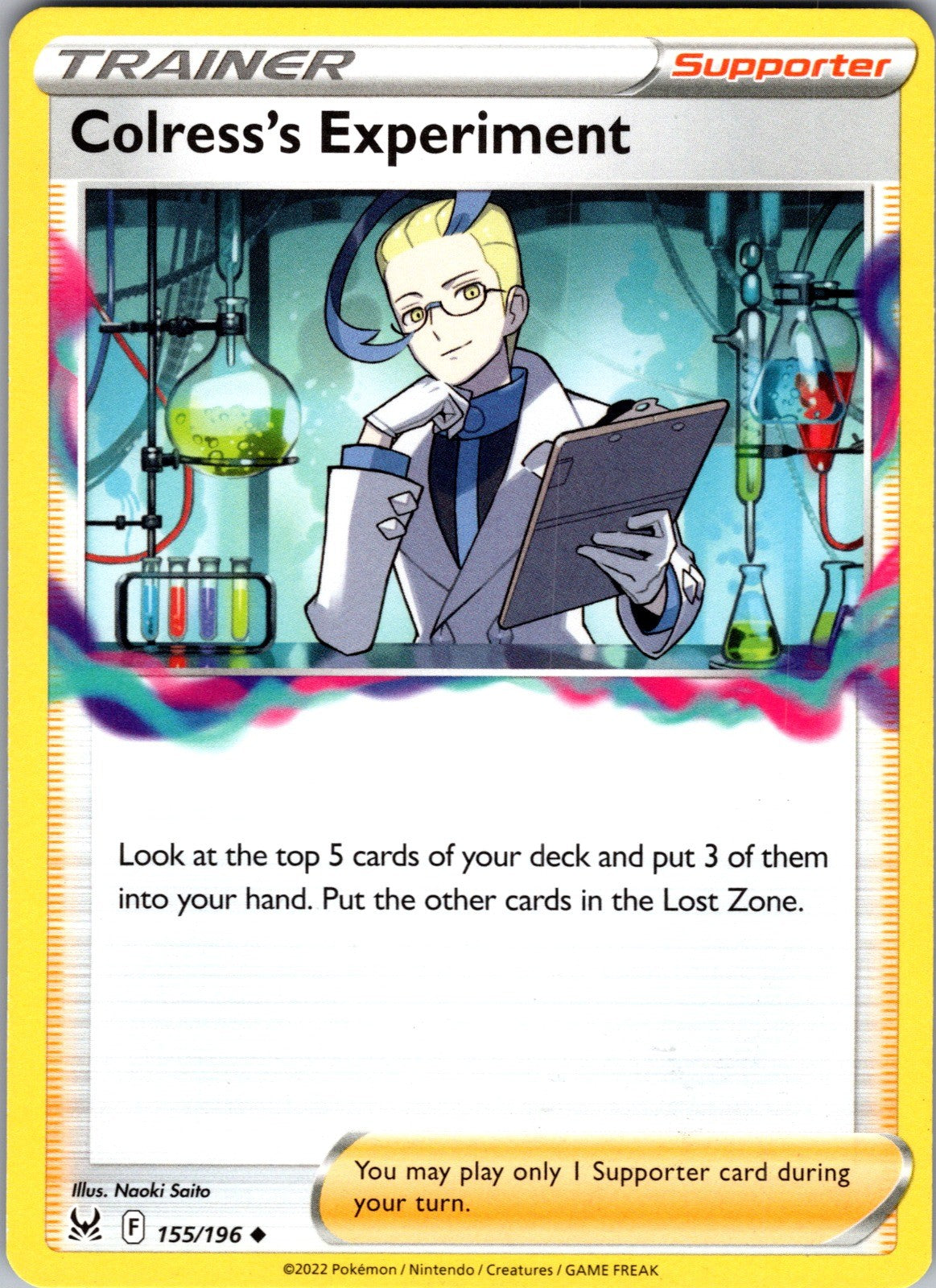 Colress's Experiment (Regional Championships) Reverse Holo Promo League & Champi