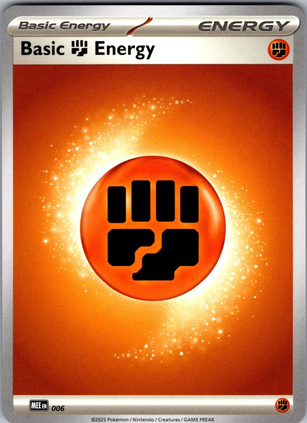 Basic Fighting Energy Common SVE: Scarlet & Violet Energies 006 LP