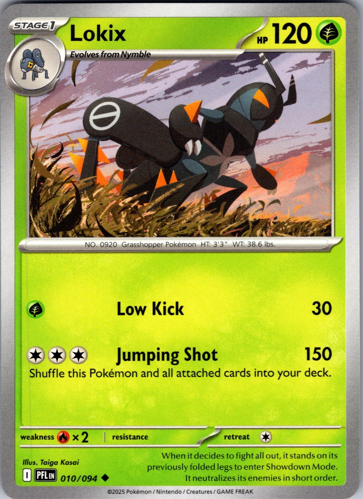 Lokix Uncommon ME02: Phantasmal Flames 010/094 LP