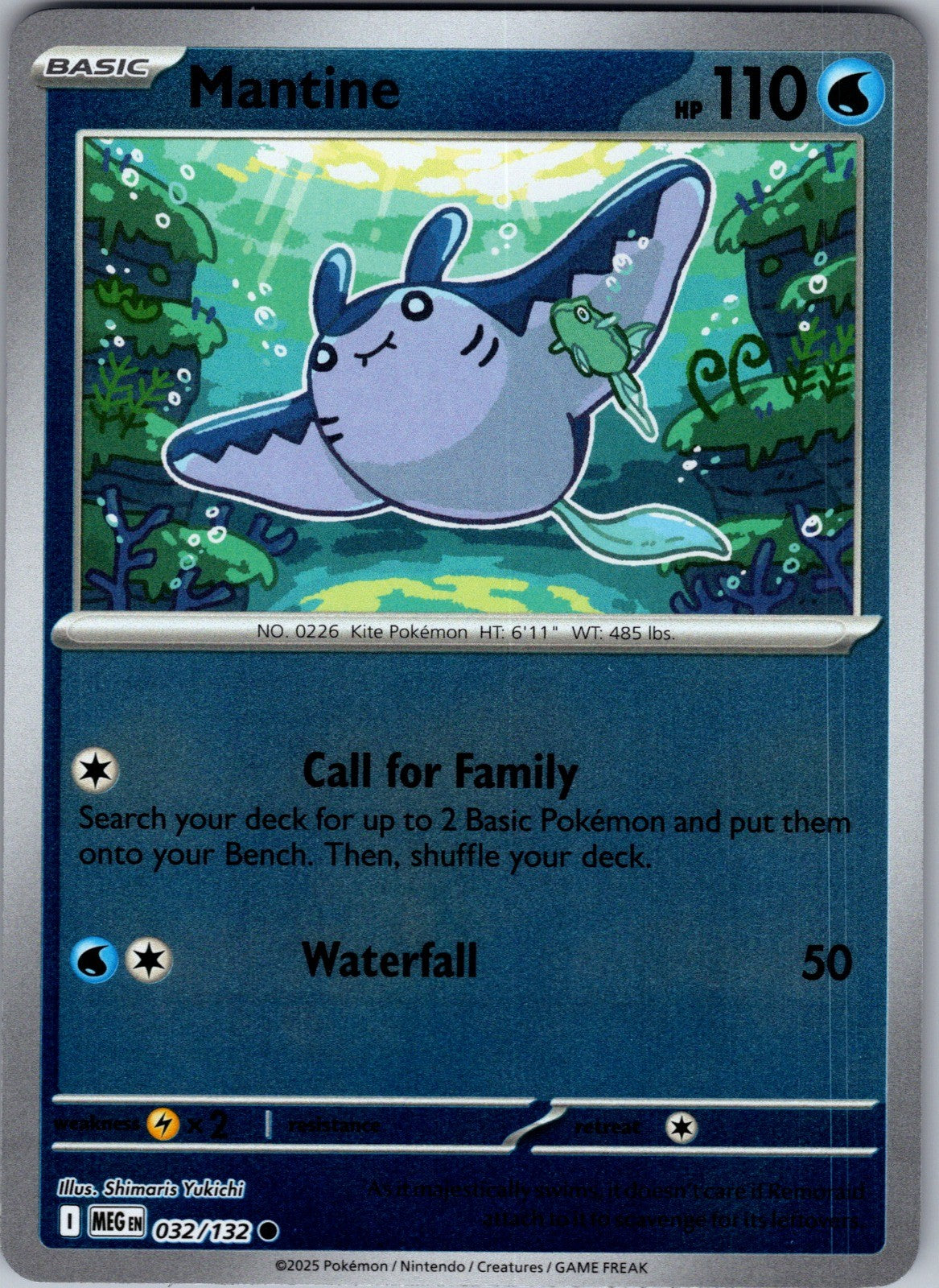 Mantine Common ME01: Mega Evolution 032/132 LP