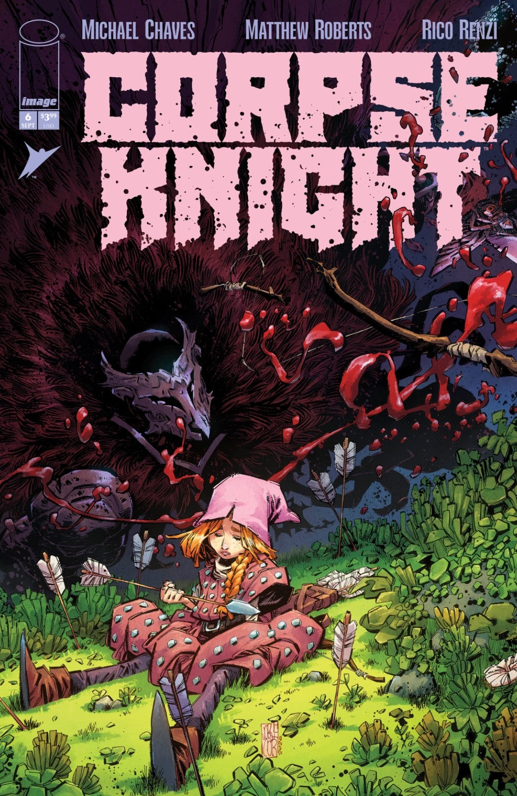 CORPSE KNIGHT #6 (OF 6) CVR B JORGE CORONA & MIKE SPICER VARIANT (9/23/26)